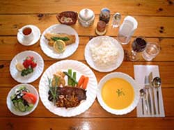 夕食の写真です