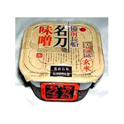 玄米麹の深い味わい「名刀味噌（玄米みそ）」