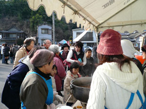 瀬戸内市邑久町虫明かき祭り