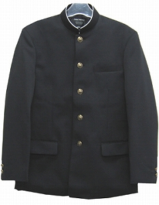 冬用学生服/中高生用　ラウンドカラー学生服・150A-190A】